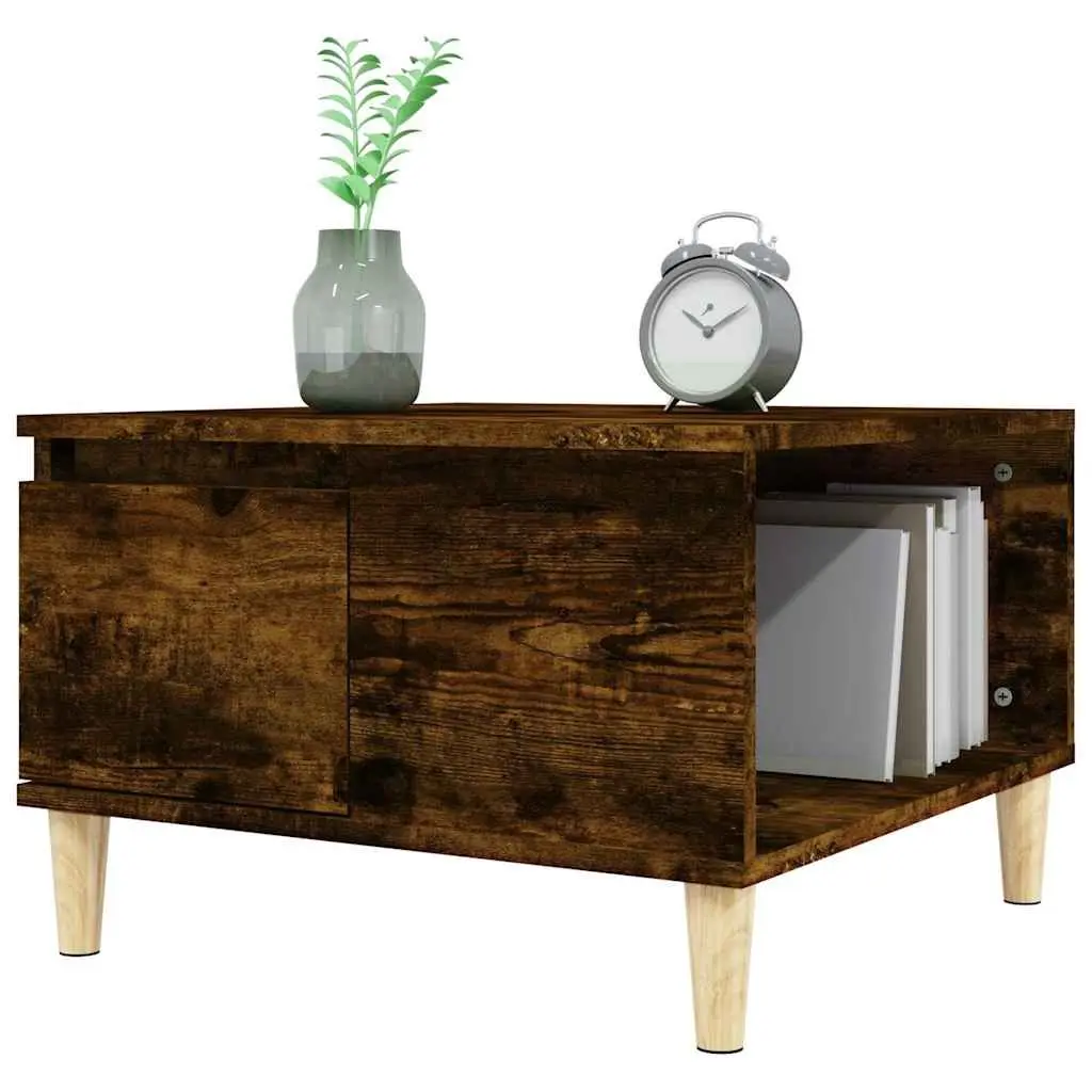 Coffee Table Smoked Oak 55x55x36.5cm