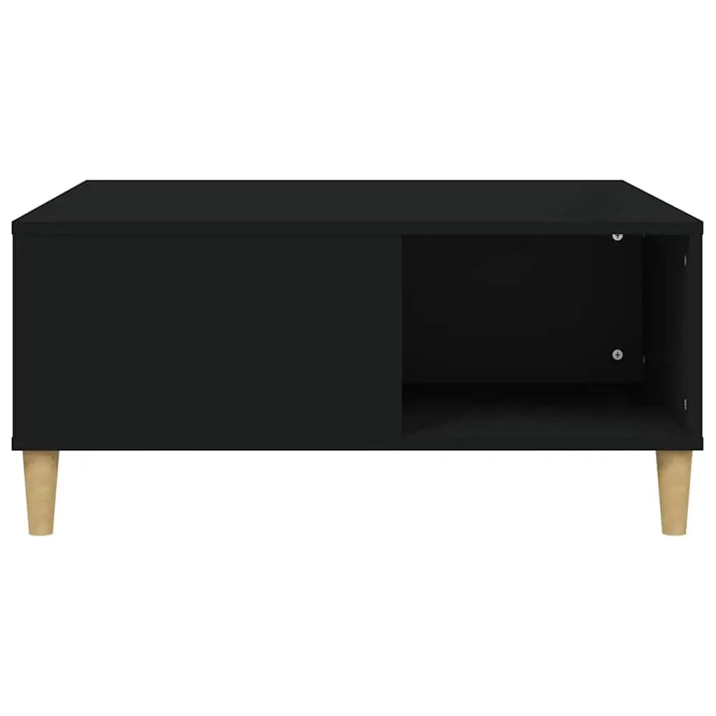 Black Coffee Table with Storage