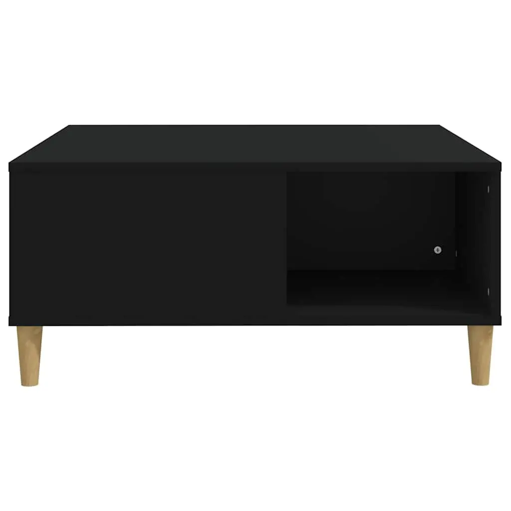 Black Coffee Table with Storage
