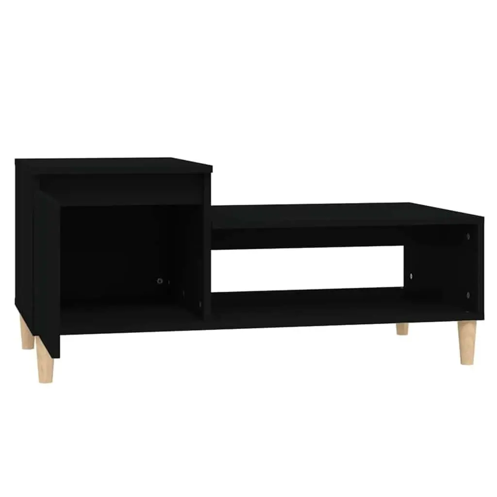 Coffee Table Living Room Black 100 x 50 x 45 cm
