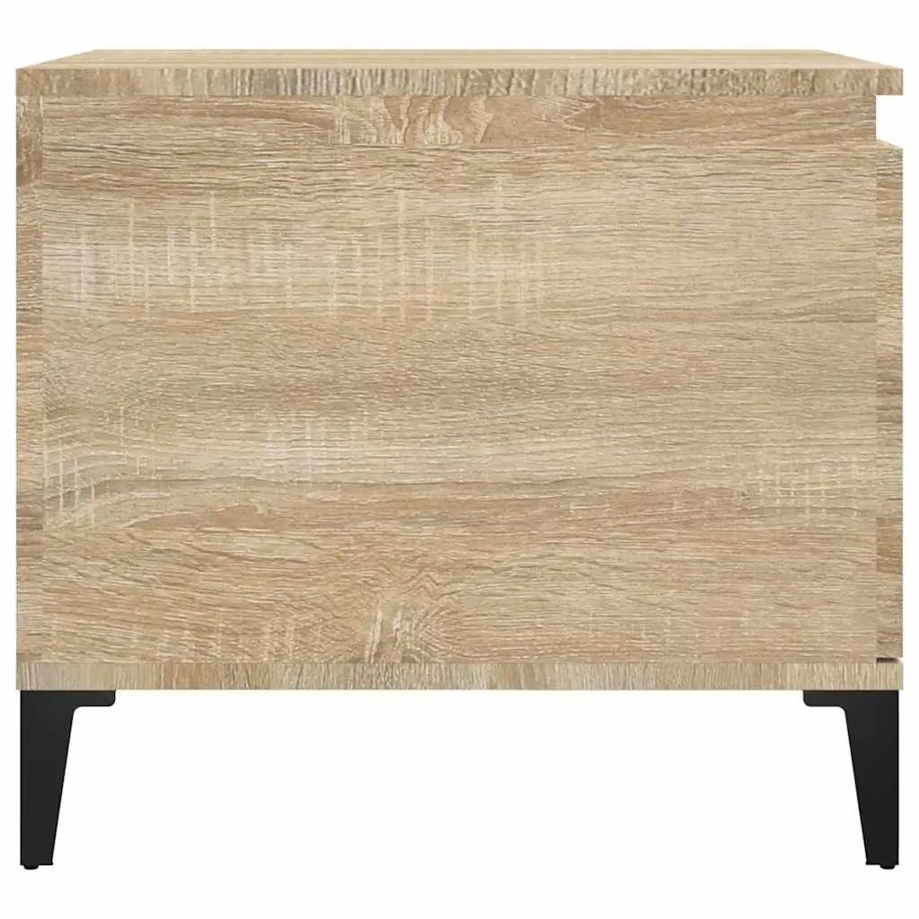 Engineered Wood Coffee Table 100x50x45cm with Shelf