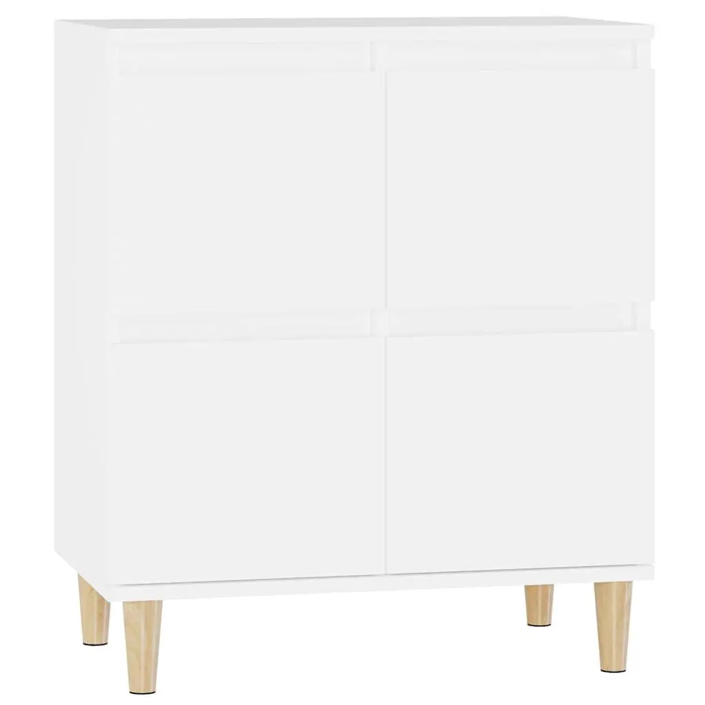 Sideboard Storage Cabinet for Home 60x35x70 cm Engineered Wood White