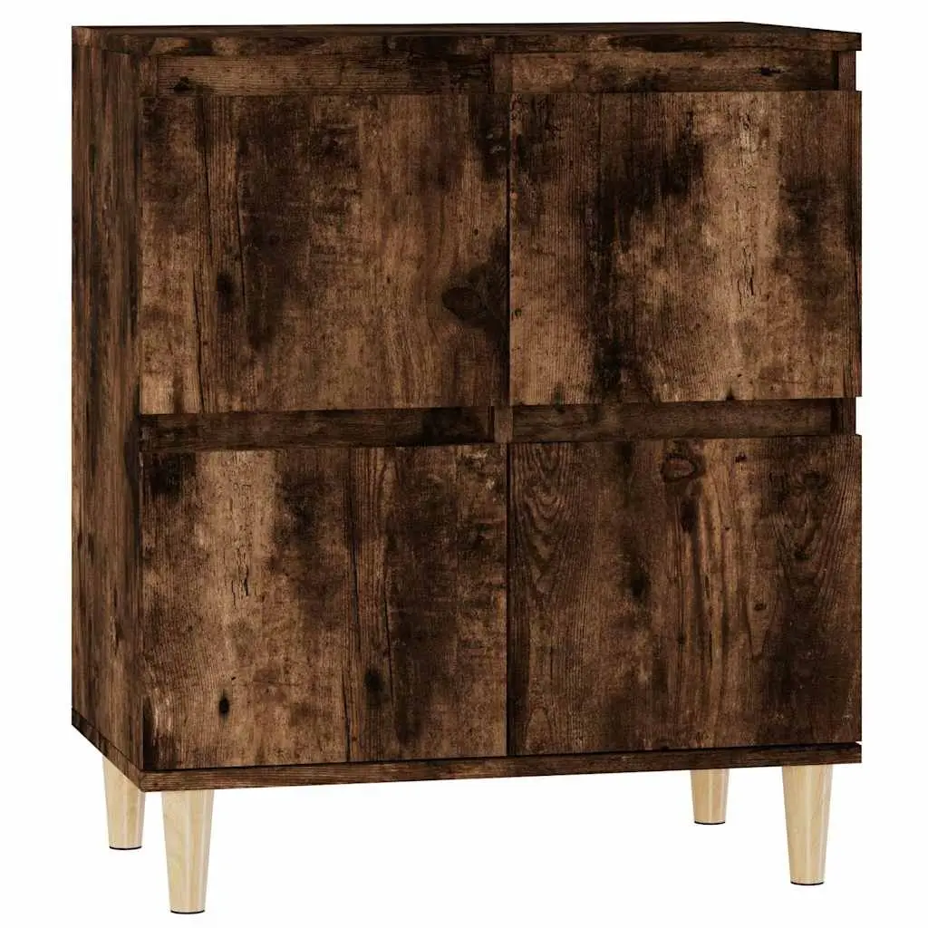 Sideboard Storage Cabinet for Home 60x35x70 cm Brown Engineered Wood Buffet Display