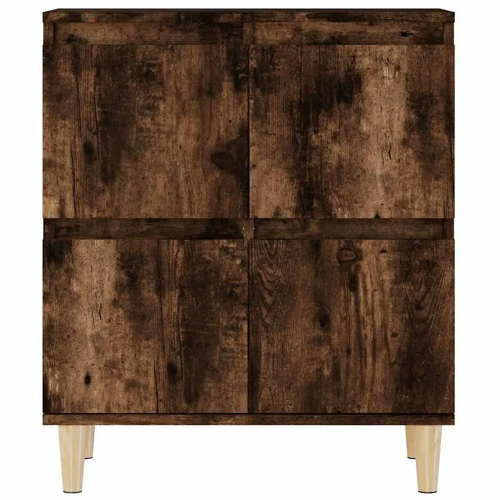 Sideboard Storage Cabinet for Home 60x35x70 cm Brown Engineered Wood Buffet Display