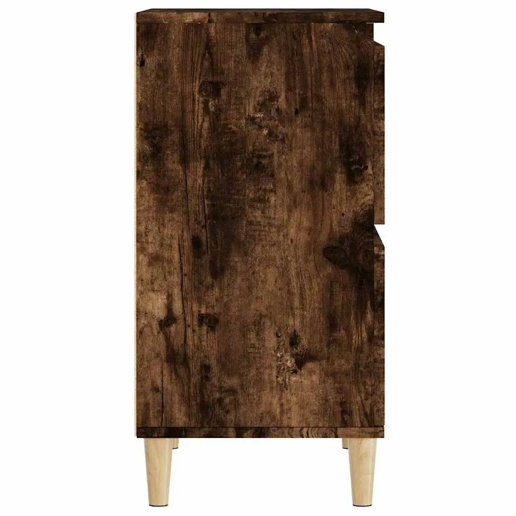 Sideboard Storage Cabinet for Home 60x35x70 cm Brown Engineered Wood Buffet Display
