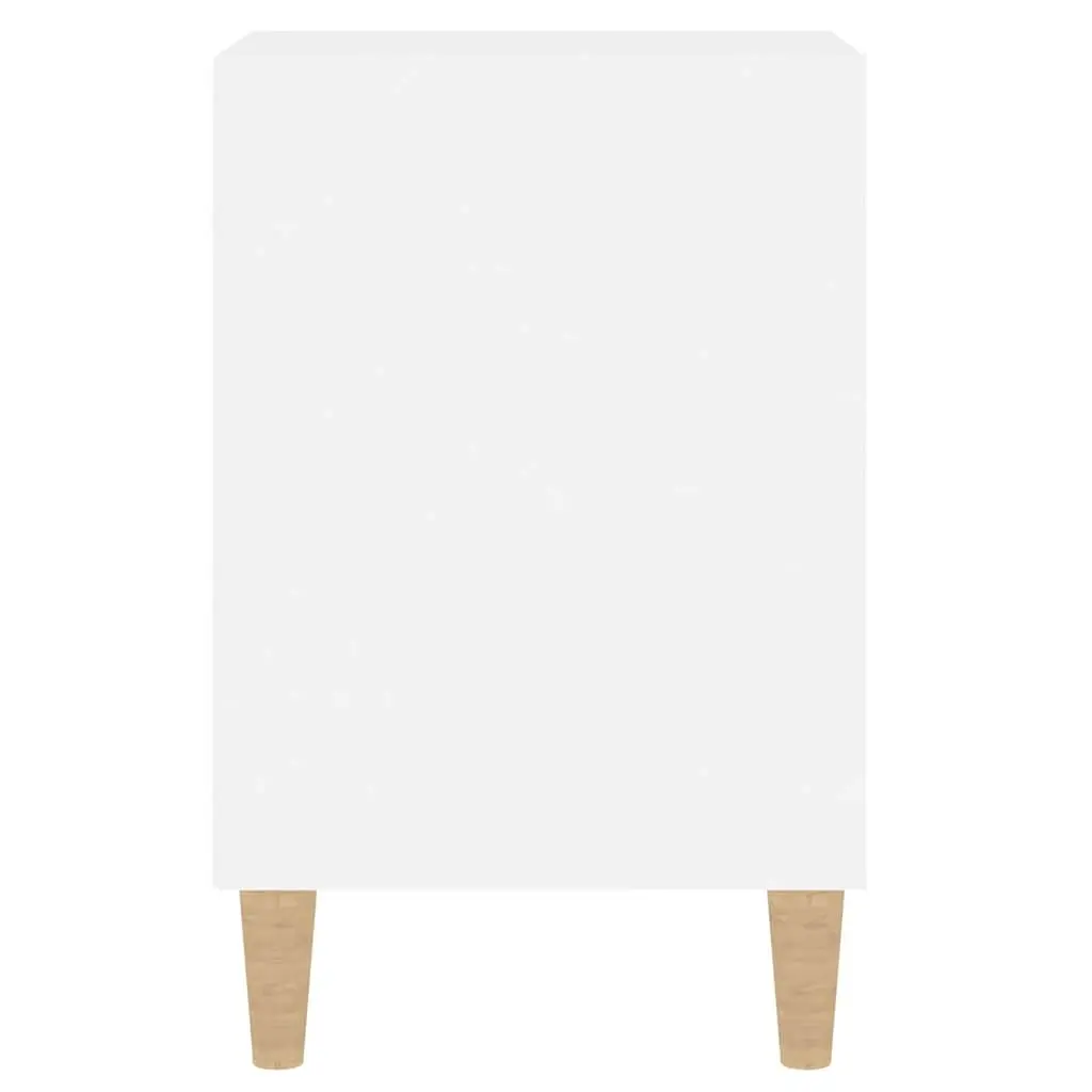 TV Cabinet White Engineered Wood Media Storage Unit with Doors Compartments