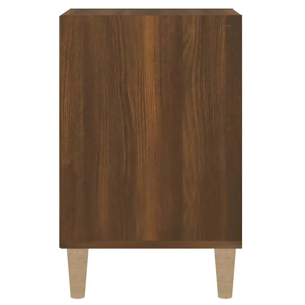 TV Cabinet for Living Room Brown Oak 100x35x55cm Media Storage Unit Engineered Wood