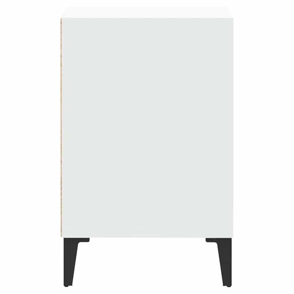 TV Cabinet White Media Storage Unit 100L x 35W x 55H cm