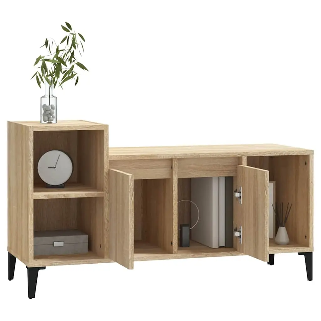 TV Cabinet Media Storage Unit for Living Room Brown