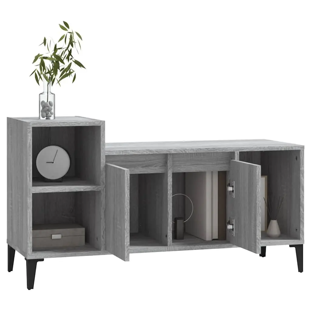 Grey Sonoma Engineered Wood TV Cabinet