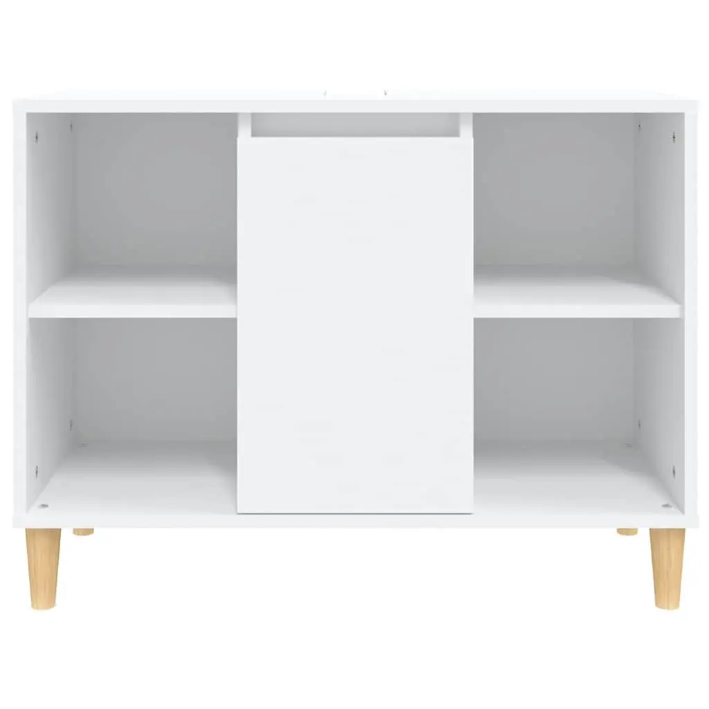 Bathroom Sink Cabinet White 80x33x60 cm Engineered Wood Vanity Unit Storage