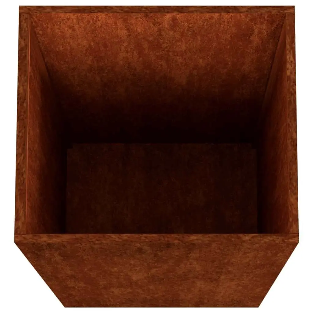 Corten Steel Planter Box Garden Raised Bed Flower Pot Outdoor Patio Decor