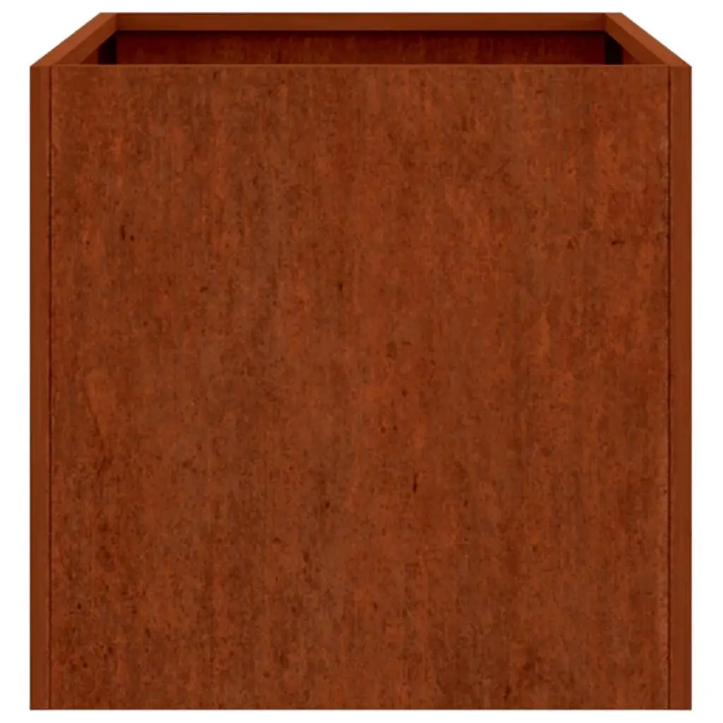 Corten Steel Planter Garden 62x40x39cm
