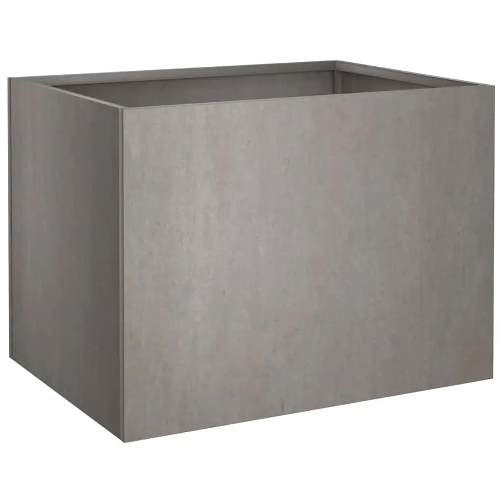 Corten Steel Planter Outdoor Garden Flower Box 62x47x46cm