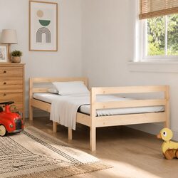 90x190 cm Solid Pine Bed Frame Details and Specs