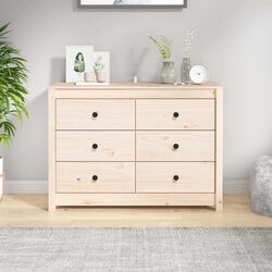 Solid Wood Pine Side Cabinet Specifications and Details