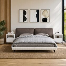Detailed Specs for Bedside Cabinet with Storage Features
