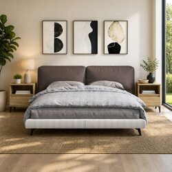 Specifications of Brown Bedside Cabinets - 2 pcs