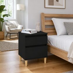 Black Bedside Cabinet Specifications and Features