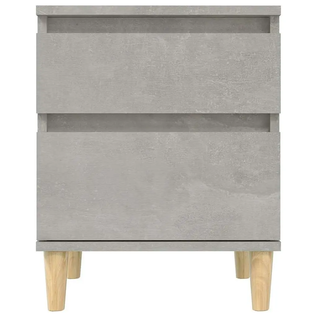 Bedside Cabinets Storage Bedroom 40x35x50 cm 2 Piece
