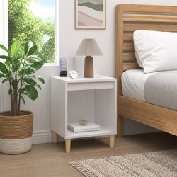 Specifications of White High Gloss Bedside Cabinet
