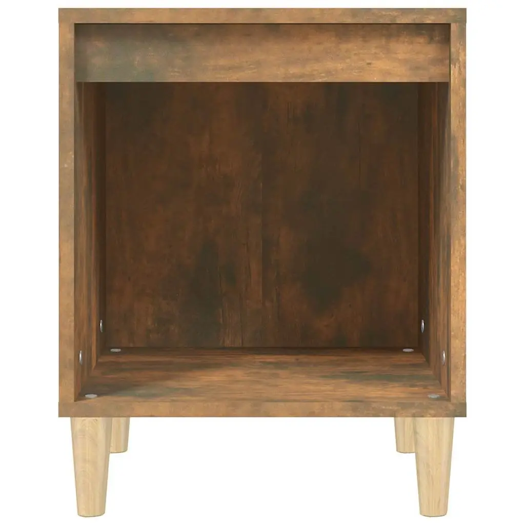 Bedside Cabinets 2 pcs Brown Engineered Wood Storage Nightstands 40x35x50 cm