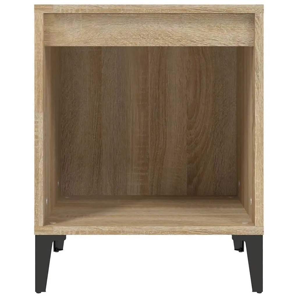 Brown Wooden Bedside Cabinet 40x35x50cm