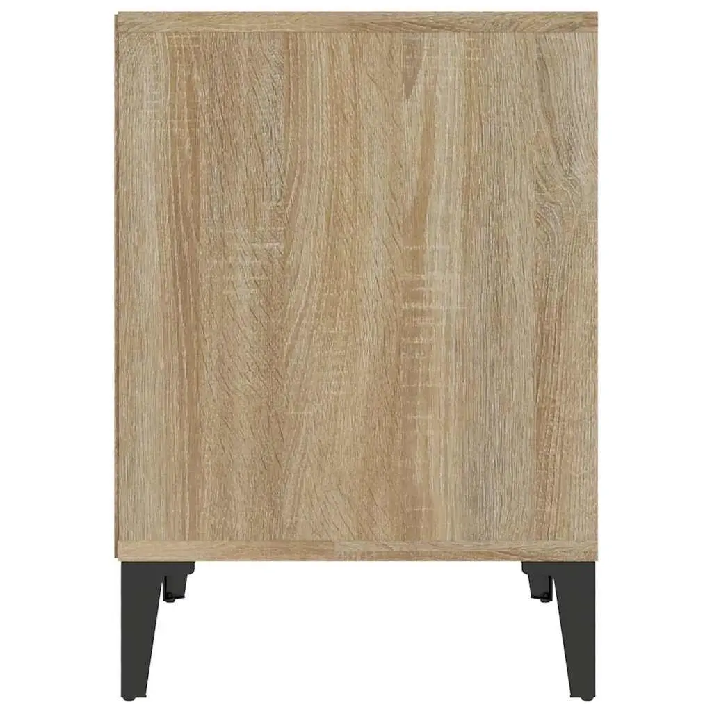 Brown Wooden Bedside Cabinet 40x35x50cm