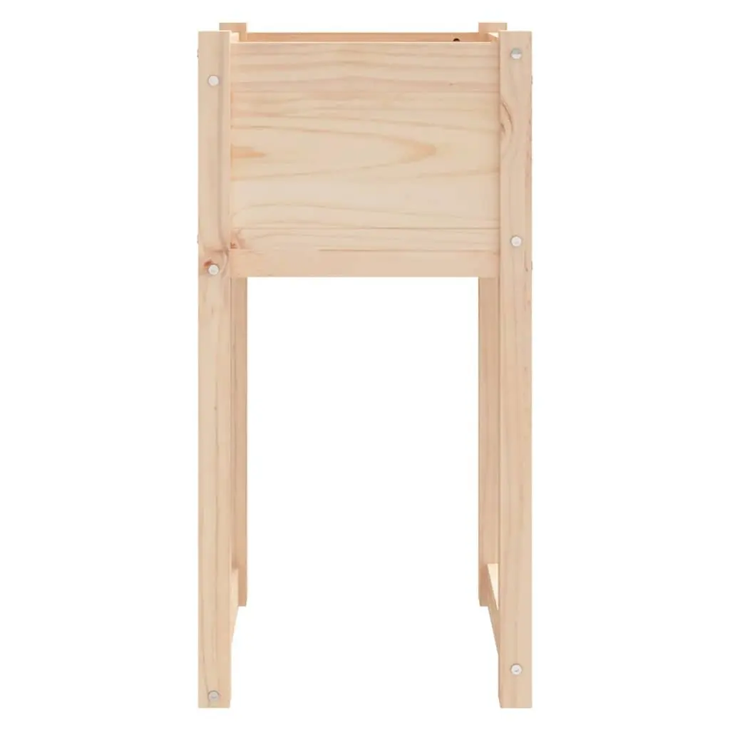 Wooden Planter Box Outdoor Garden Flower Pot 40x40x81 cm