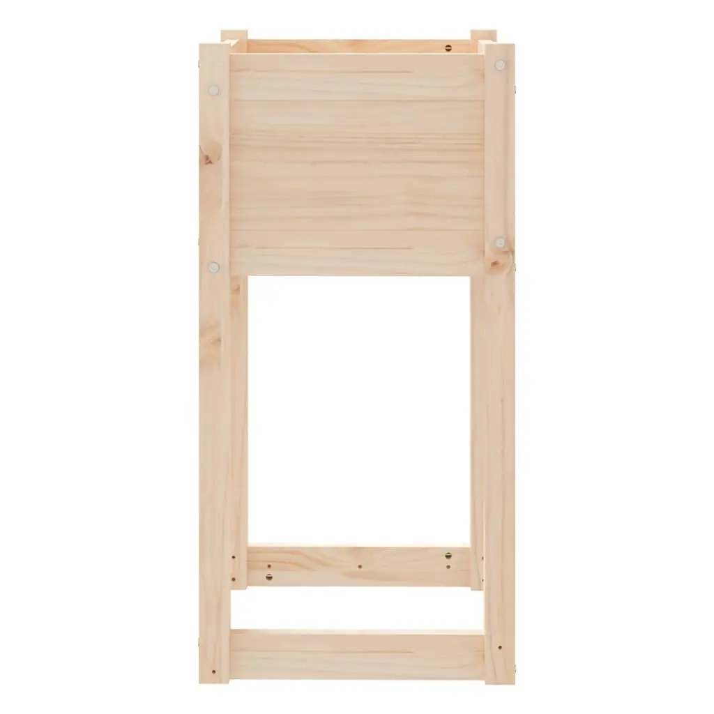 Wooden Planter Box Outdoor Garden Flower Pot 40x40x81 cm