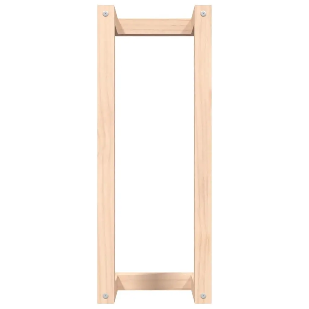 Towel Rack Wall Mounted 23x18x60 cm Solid Pine Wood Bathroom Storage Shelf