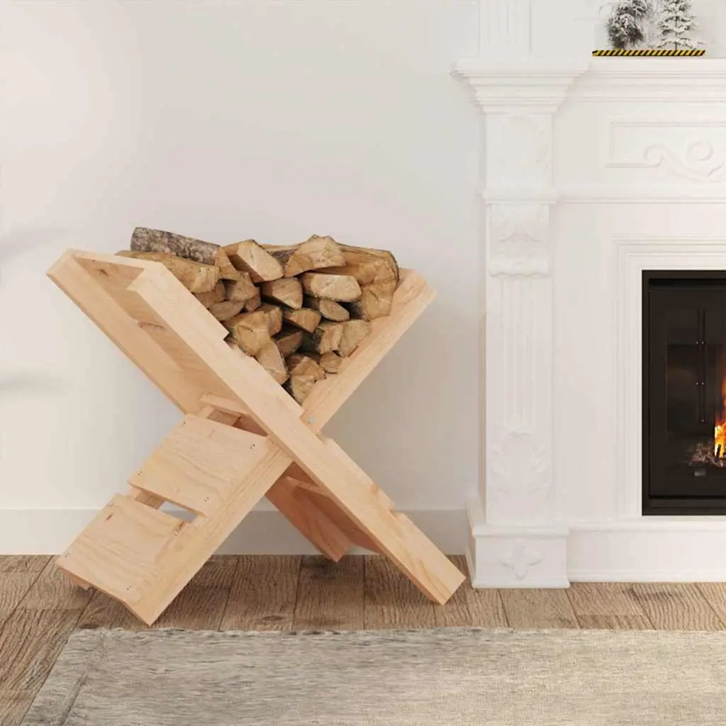 Solid Pine Wood Log Holder 47x39.5x48cm