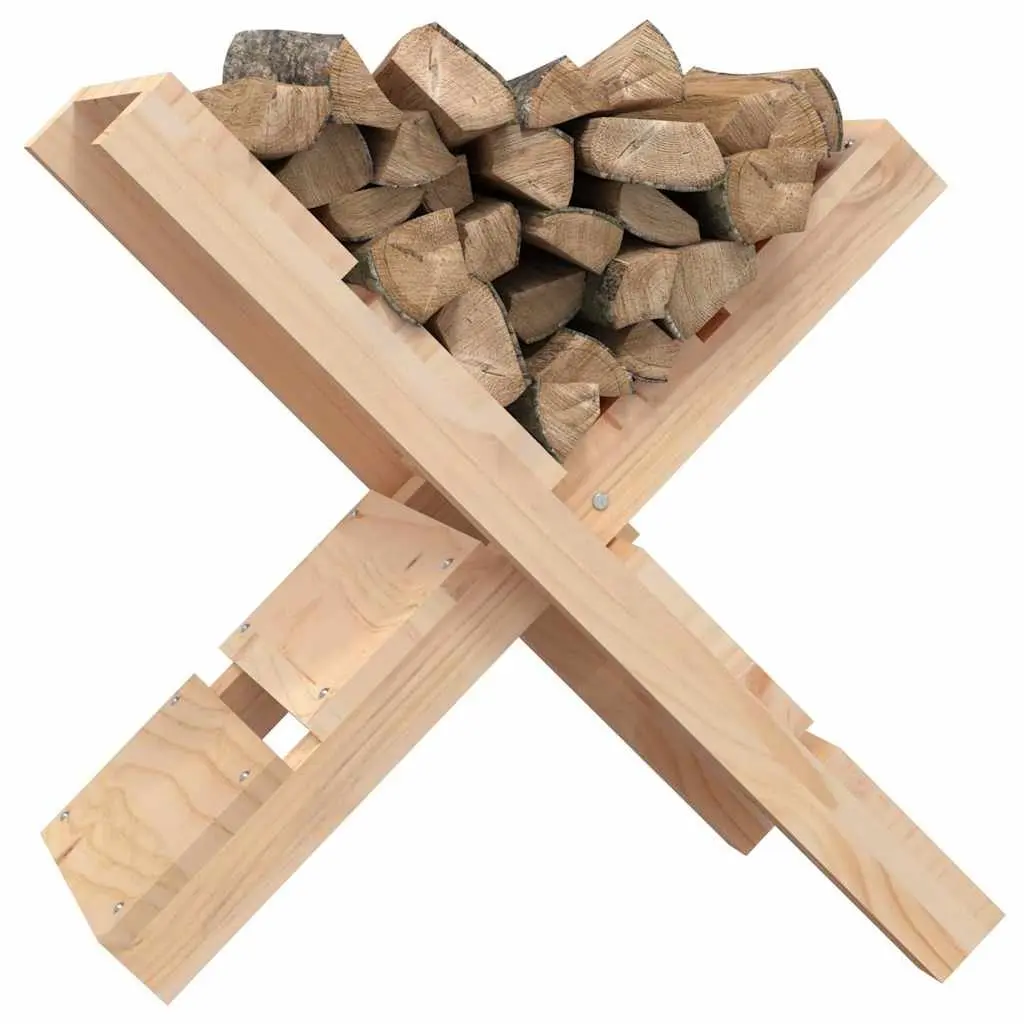 Solid Pine Wood Log Holder 47x39.5x48cm