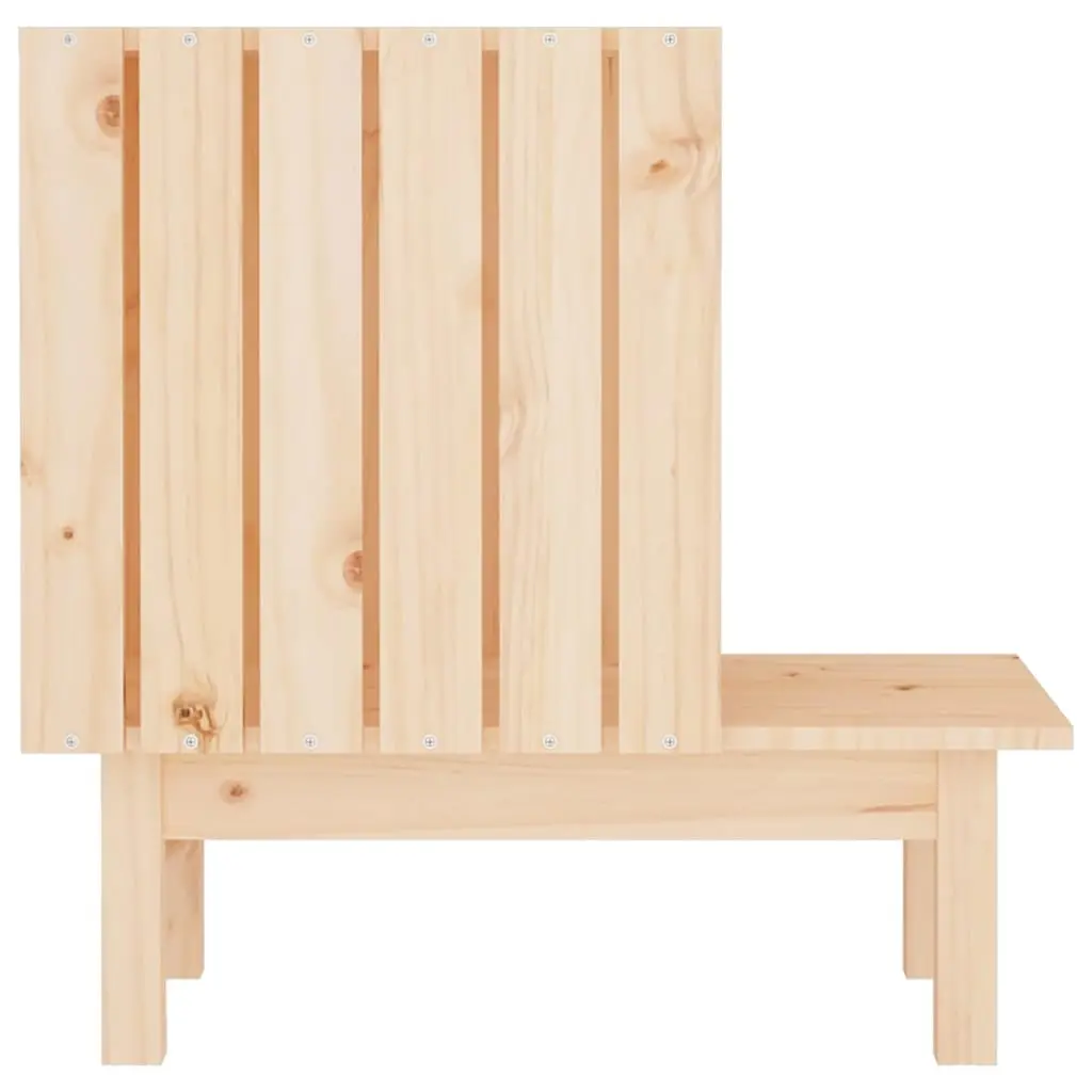 Cat House for Indoor Use 60x36x60 cm Solid Pine Wood Shelter Rest Sleep Bed Enclosure