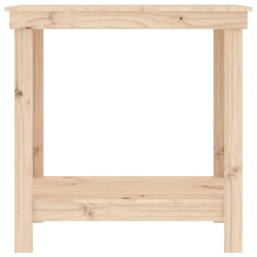 Solid Pine Work Bench 80x50x80 cm