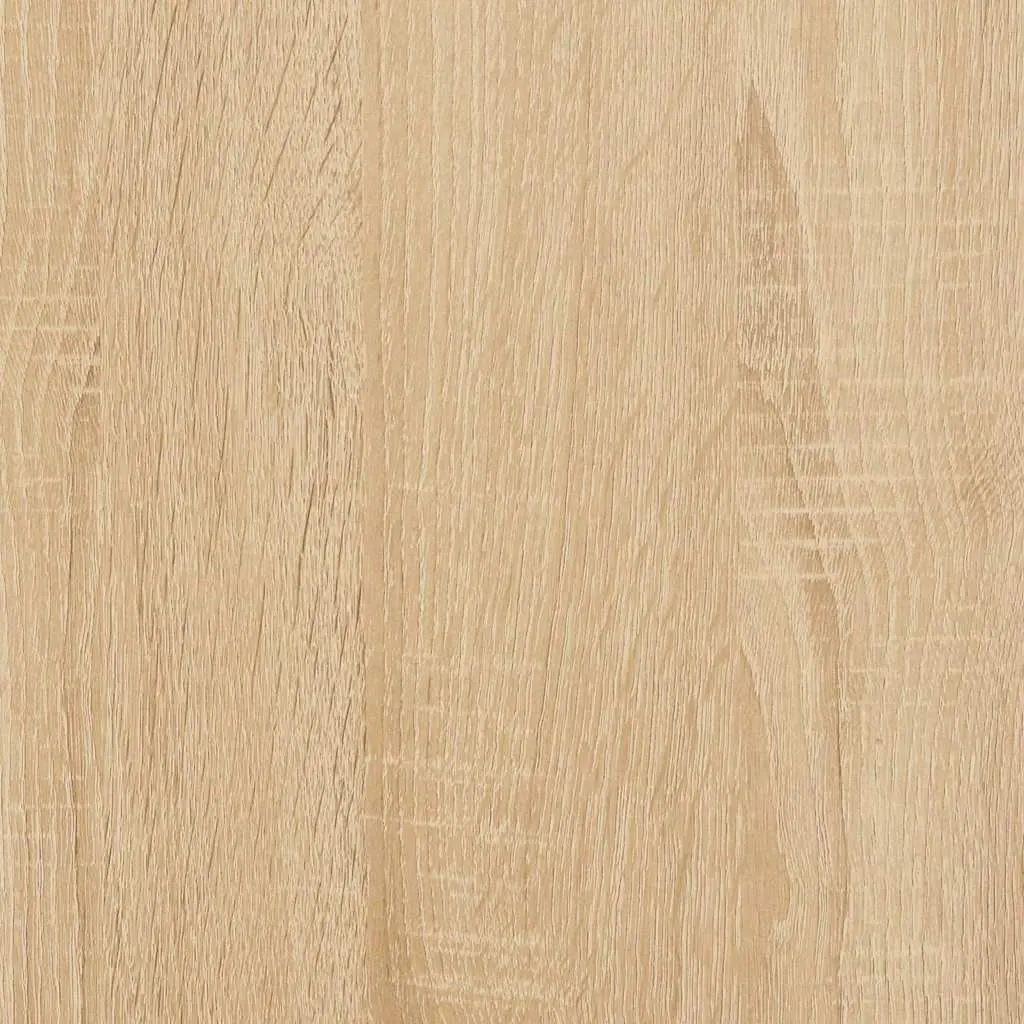 Office Desk Computer Workstation Brown Engineered Wood 100x55x75 cm Study Table
