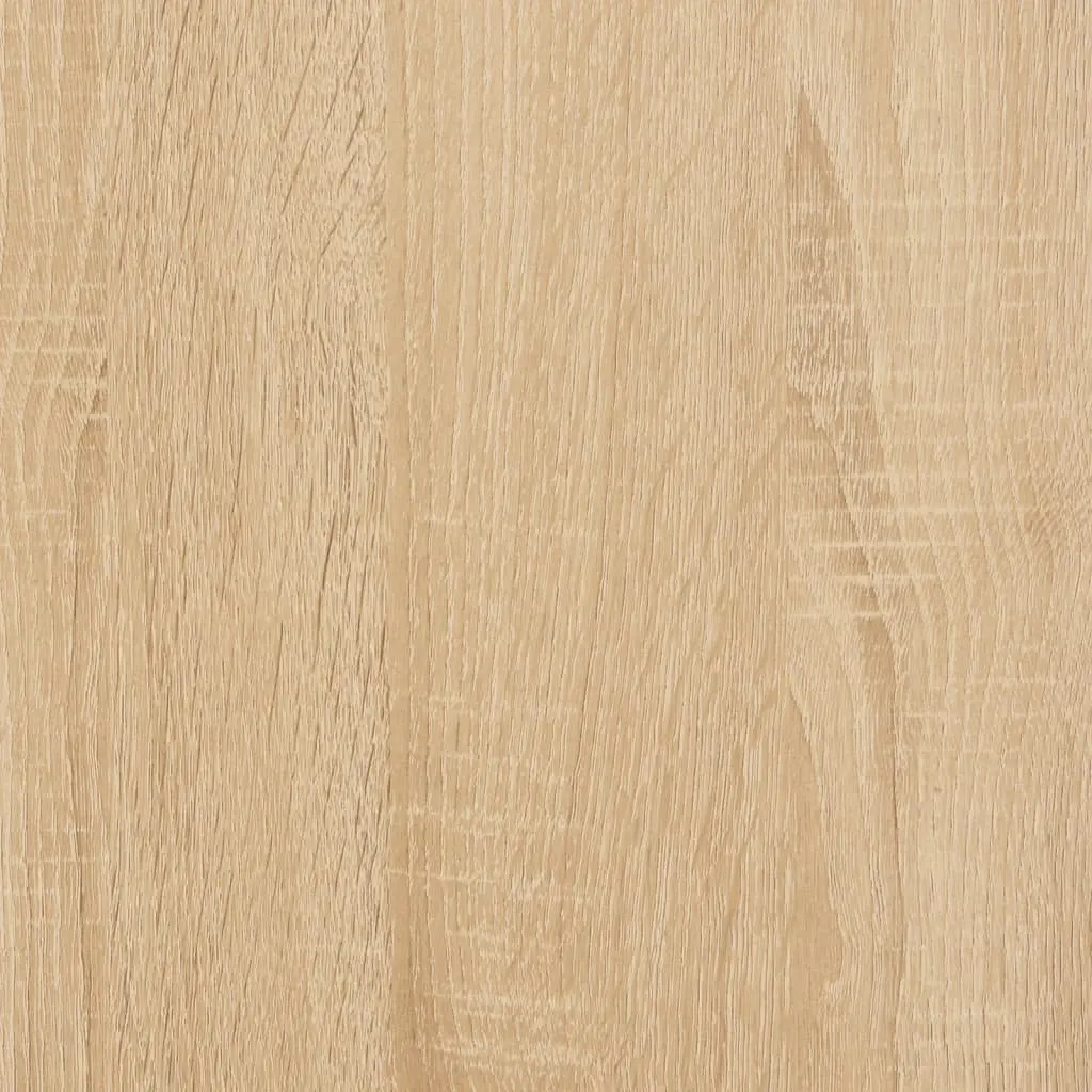 Brown Sideboard Storage Cabinet Engineered Wood 91cm Length 29.5cm Width 75cm Height