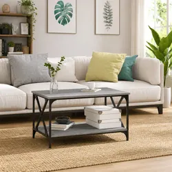 Specifications for Grey Sonoma Coffee Table 80x50x45 cm