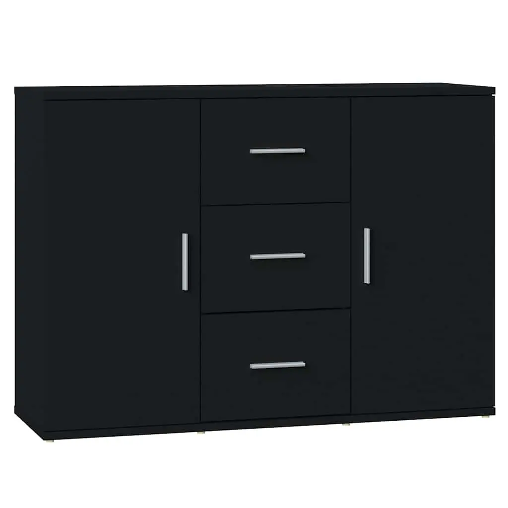Black Sideboard Cabinet with 2 Doors