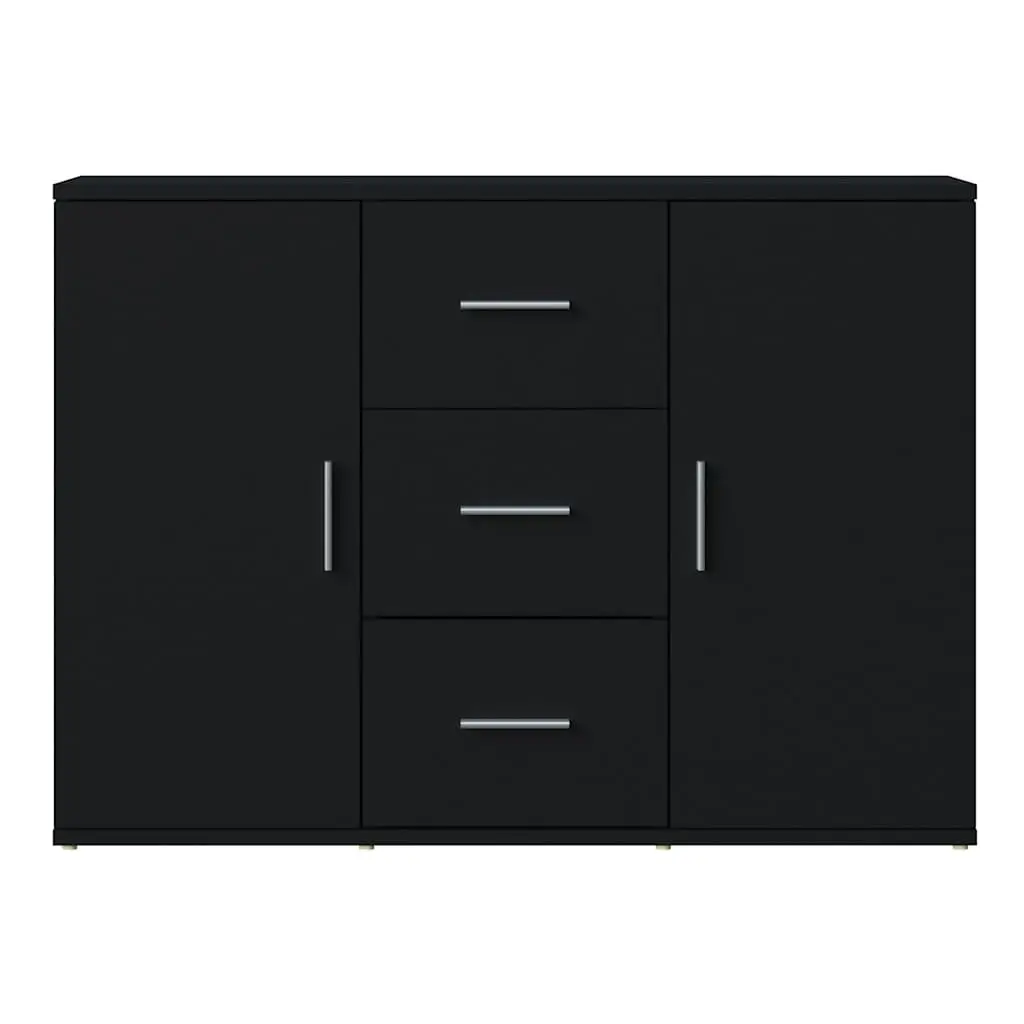Black Sideboard Cabinet with 2 Doors