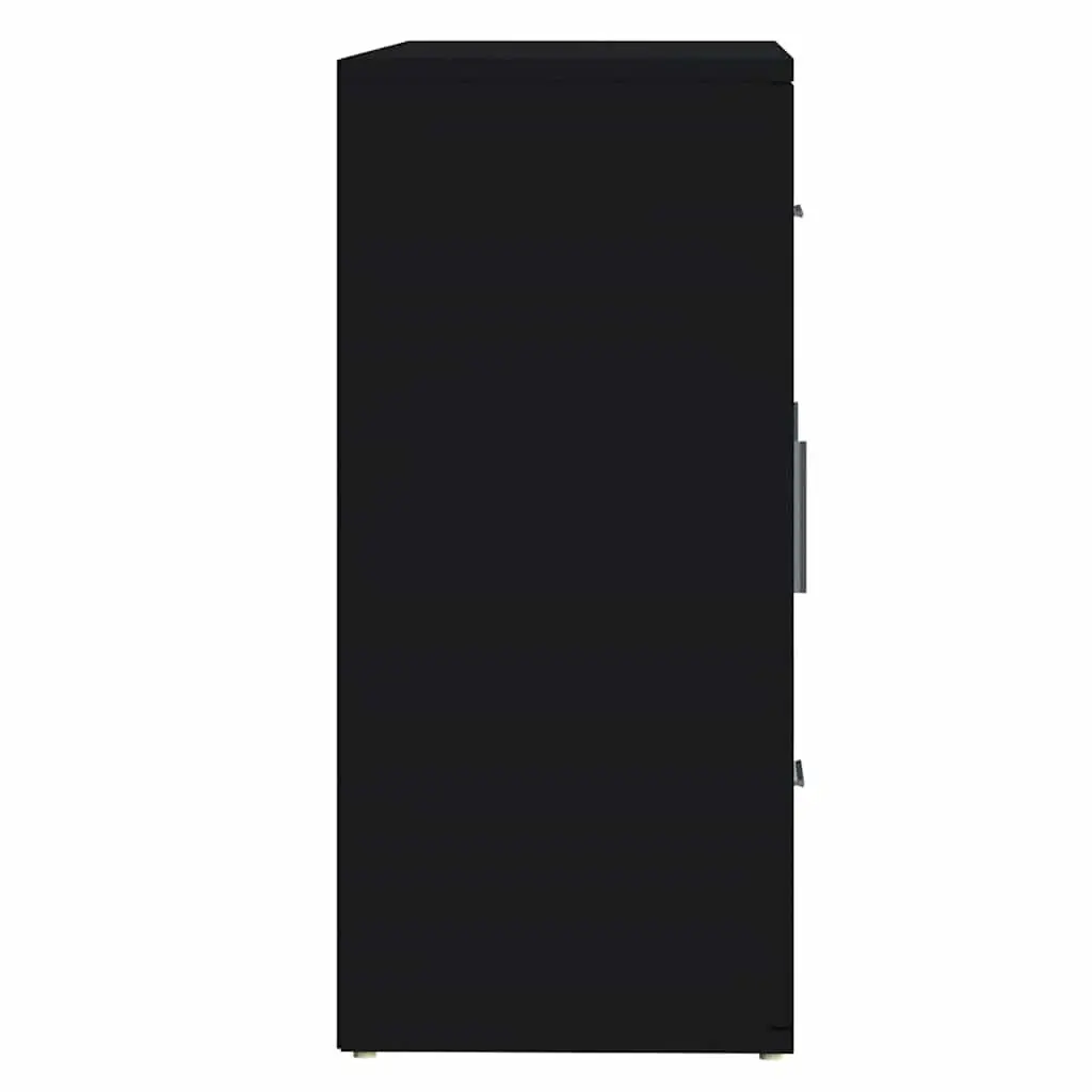 Black Sideboard Cabinet with 2 Doors