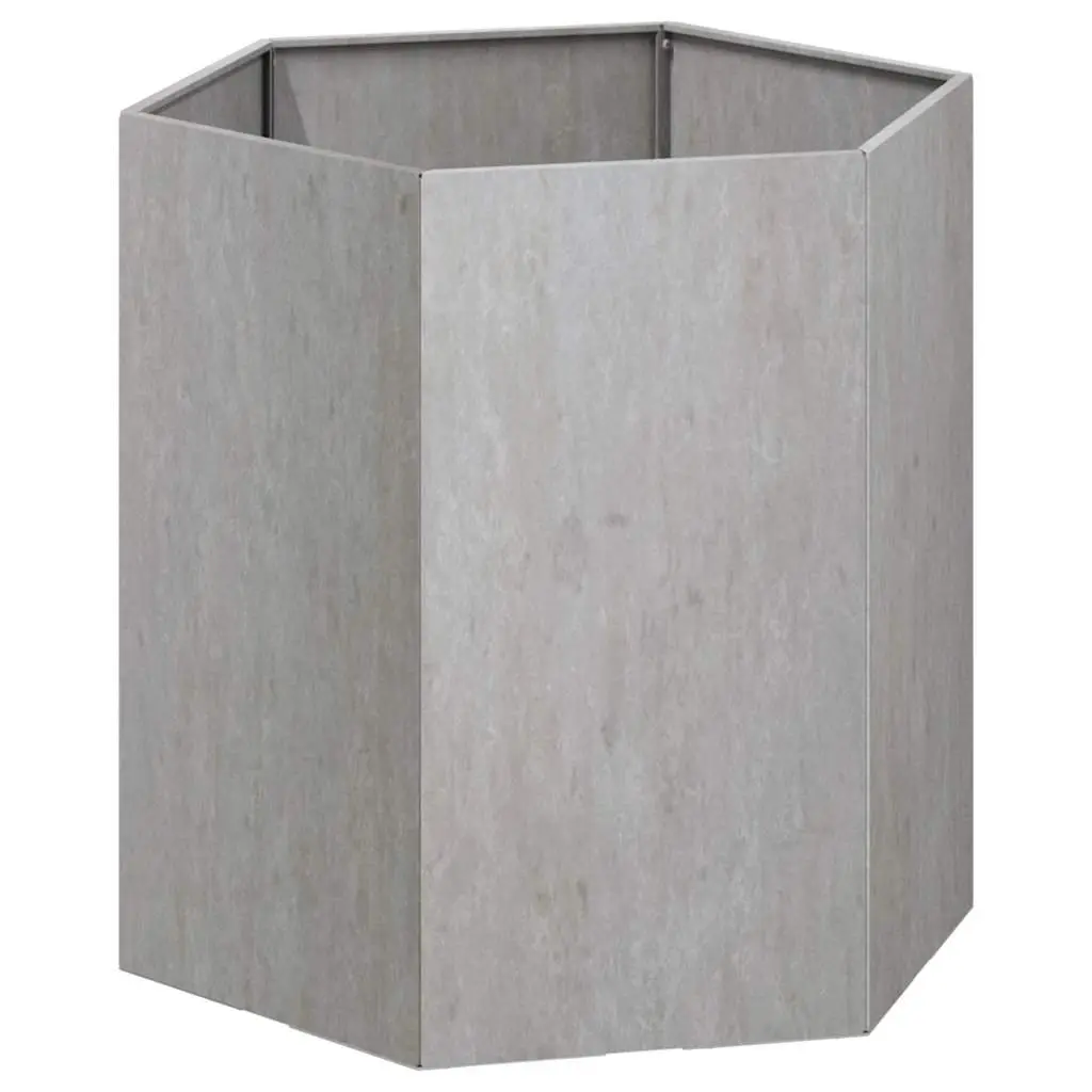Corten Steel Planter Box 40x40x45 cm Garden Flower Pot Decorative Outdoor