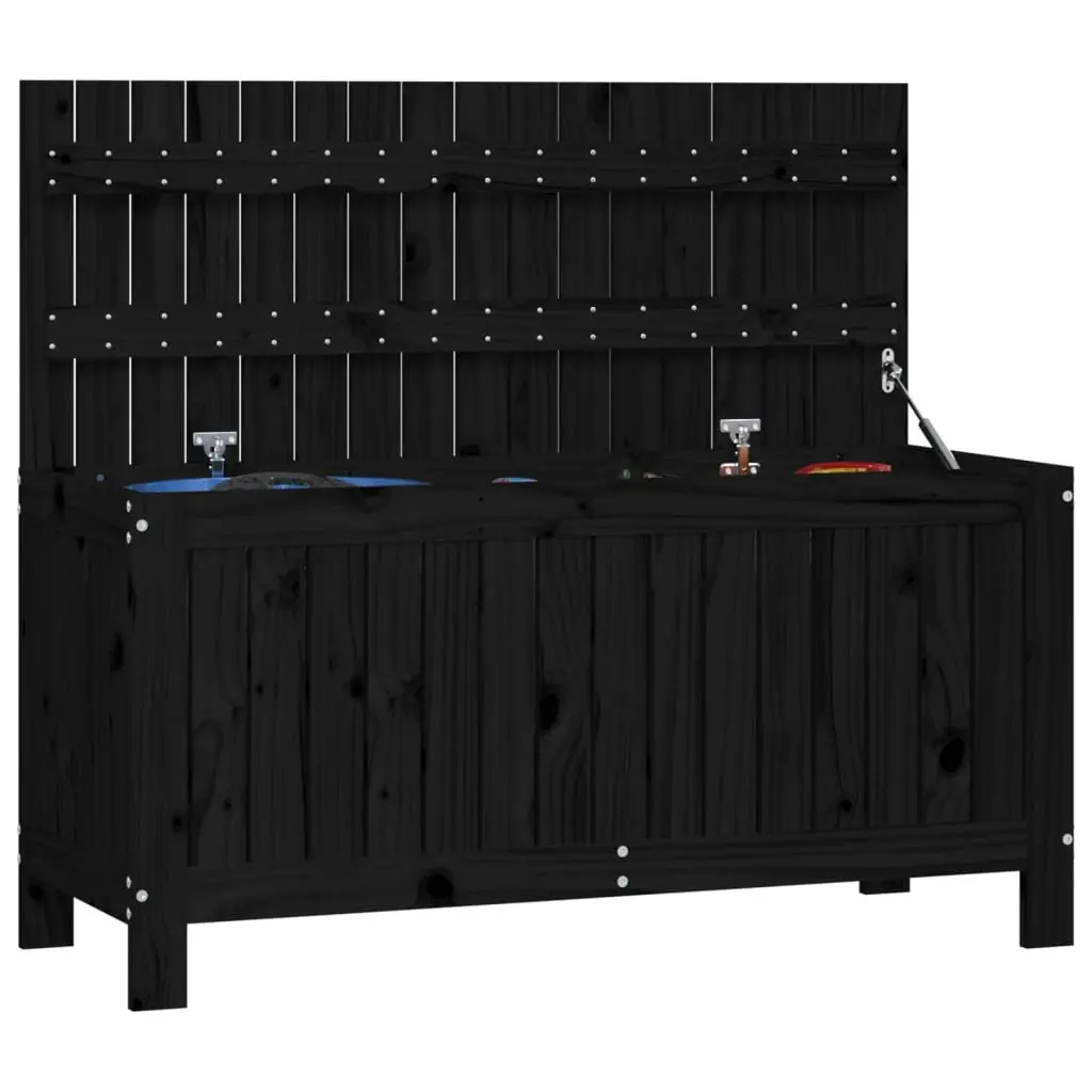 Garden Storage Box Outdoor 108x42.5x54cm Solid Pine Wood