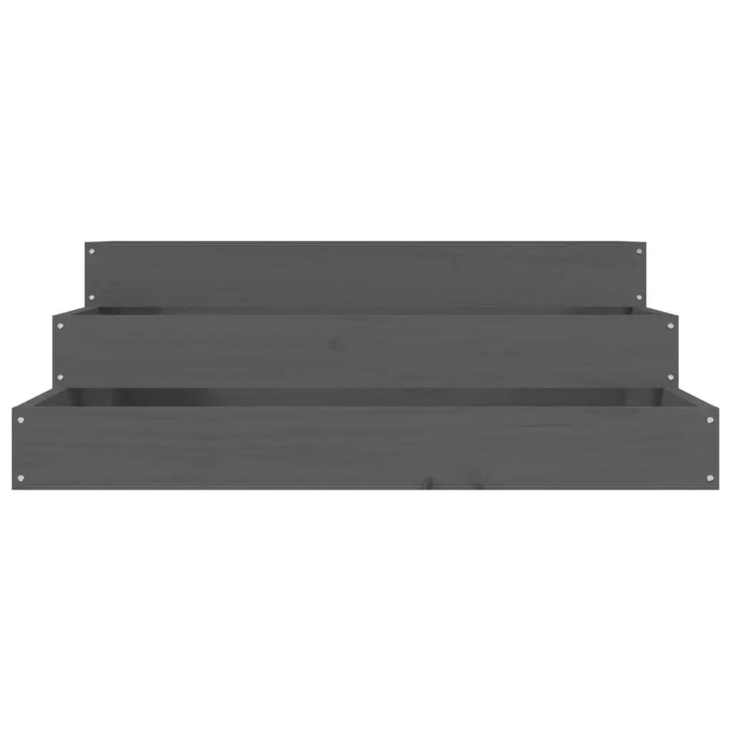 Wooden Planter Box for Garden 78x78x27cm