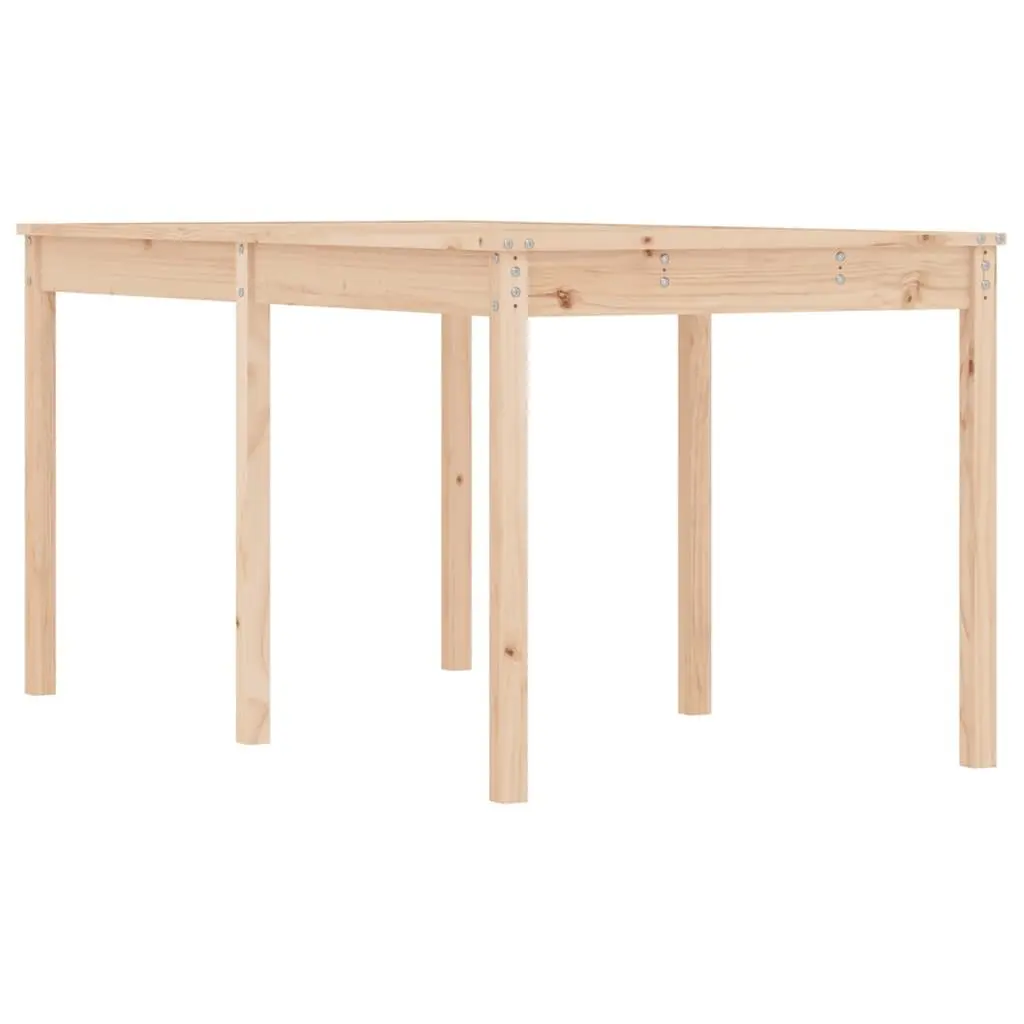 Solid Pine Wood Garden Table 159.5x82.5x76cm