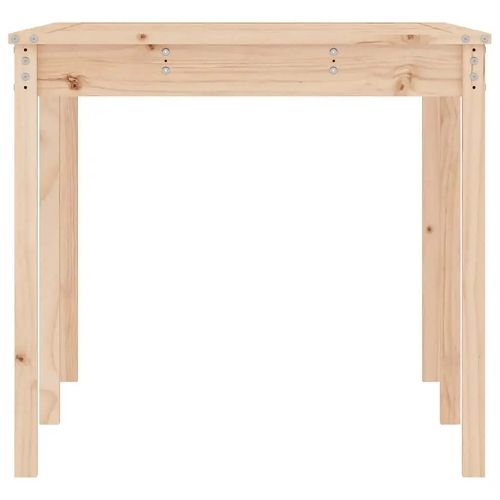 Solid Pine Wood Garden Table 159.5x82.5x76cm