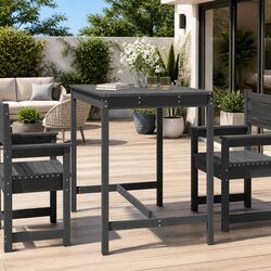Dimensions and Features of the Grey Pine Garden Table