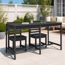 Dimensions and Materials of the Grey Garden Table