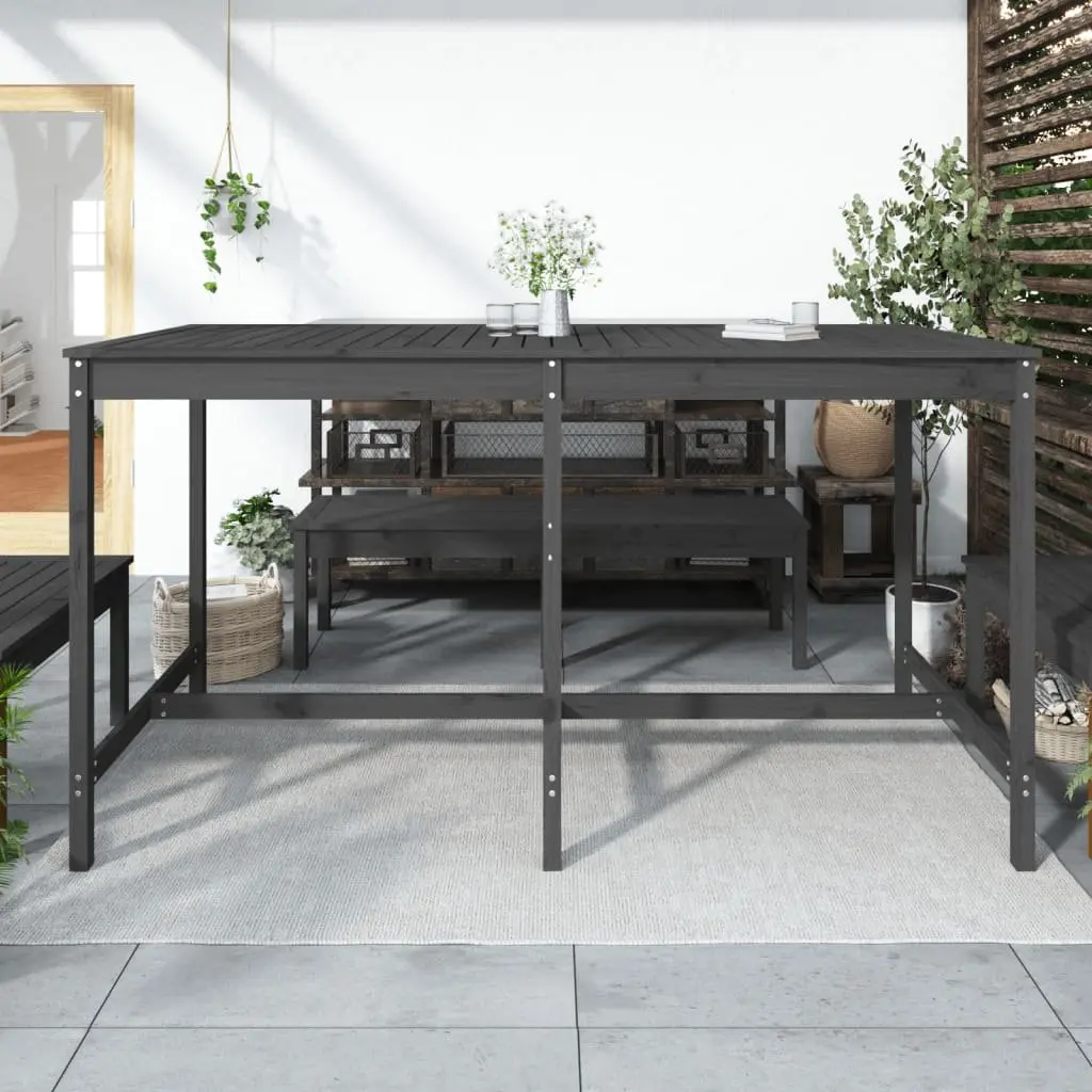 Garden Table Outdoor Patio 203.5x90x110cm