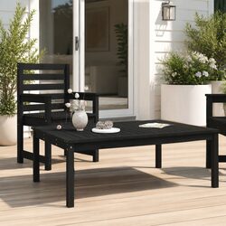 Specifications of Black Outdoor Wooden Dining Table